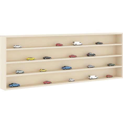 Maison Exclusive - Vitrine Murale Montage mural Beige 100 x 8,5 x 36 cm (1/5)