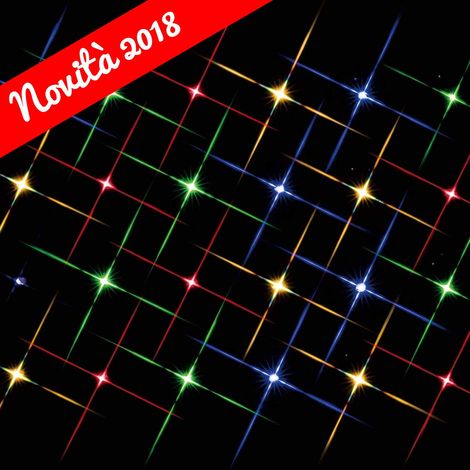 Super Bright 24 Multi Color Light String B/O 4.5V Cod. 84382