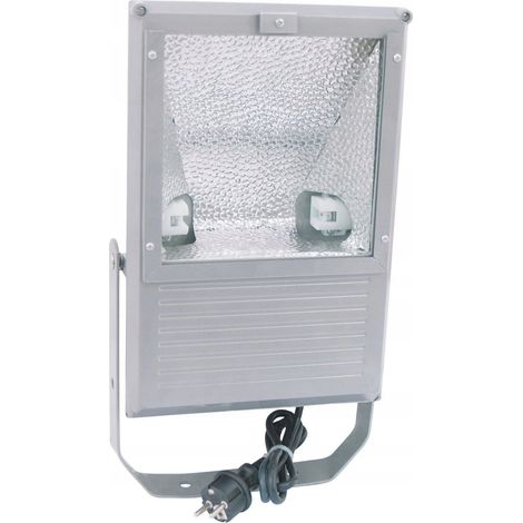 Foco de exterior Eurolite Outdoor Spot 150W WFL plateado A - Foco para exteriores (1/5)