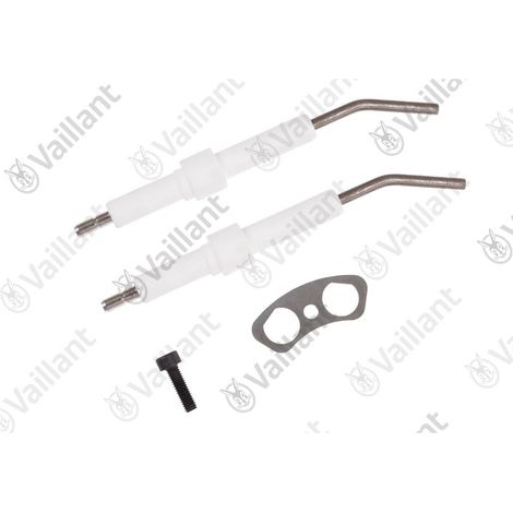 Vaillant Elektrode Zündung für VKO 156/3-7 und weitere, 2 Stück, 0020130798