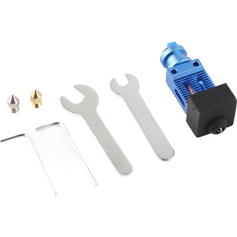 Buse chauffante en métal plaqué cuivre haute température pour imprimantes 3D CR10, CR10s, Ender3 V2, Ender3 (1/5)