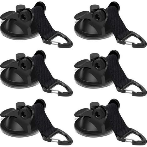 6 PièCes Ancre à Ventouse Ventouses d'ancrage Ancre à Ventouse Camping-Car pour Le Camping, Les Camping-Cars, Tente, Auvent (1/4)