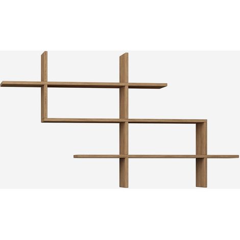Moderne Design-Wandregale aus Holz Halic