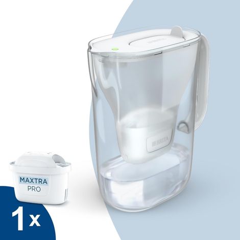 Dzbanek filtrujący Brita Style Essential+1 Maxtra Pro PP (biały) (1/2)