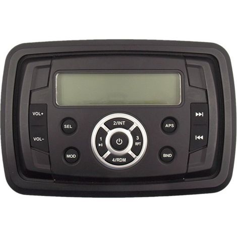 Waterproof Bluetooth MP3 player/speaker for yachts, saunas, cars and motorcycles. (1/5)
