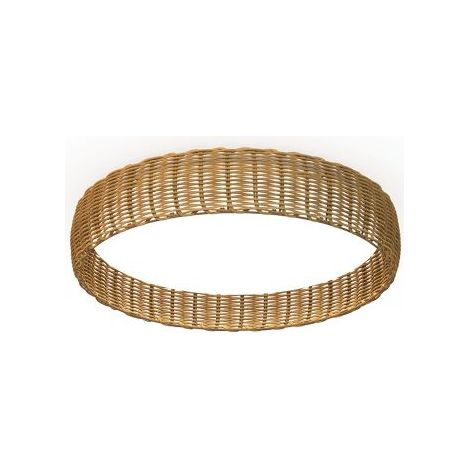 Mantra Plafón de techo LED grande Kilimanjaro natural dimmable de 50W (1/5)