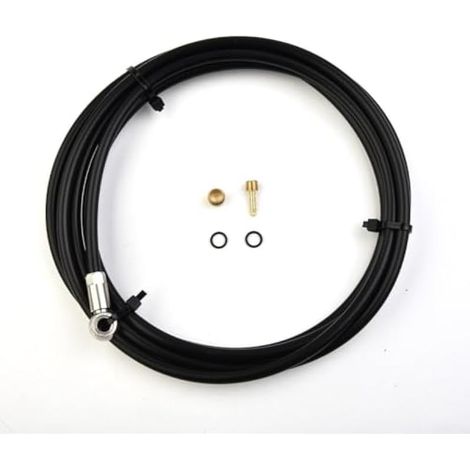 Kit de tuyau de frein à disque hydraulique de 2 mètres pour MT5/MT6/MT7/MT8/MT Trail SL Pièces de rechange, tuyau de frein à disque, tube d'huile de frein à disque, tuyau de frein avec insert de (1/3)