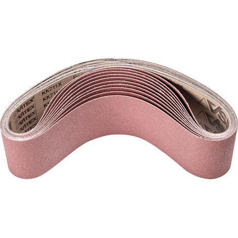PFERD TOOLS Korund Schleifband BA 100x1000mm A60 für universelle Anwendung mit Bandschleifer 10 Stk (1/4)