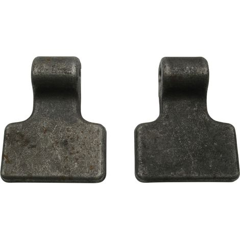 Dropside Pickup Trailer Tailgate Hinge X2 &x28Weld On Spade Paddle Gudgeon Pin Heavy Duty&x29 (1/5)