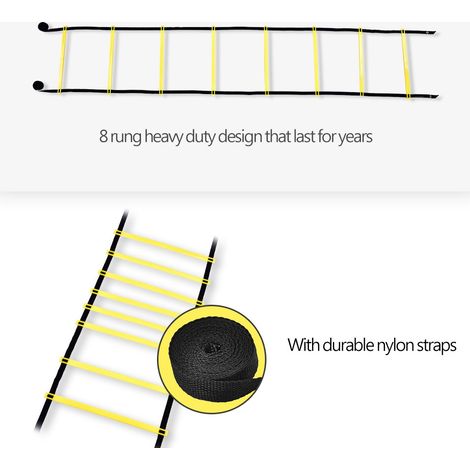 Échelle de saut pour ballon de football de 4 m : entraînement de flexibilité et de vitesse, fitness (1/5)