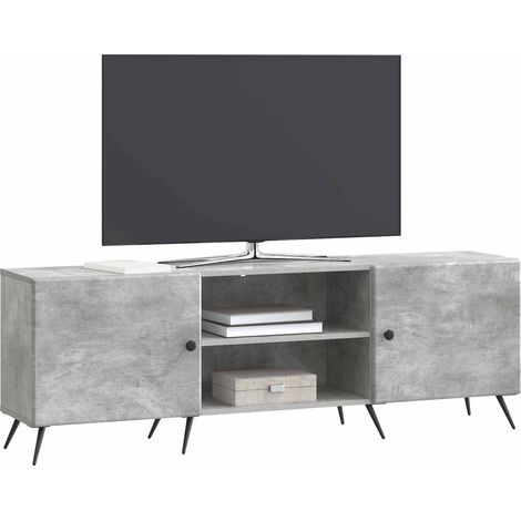 Maison Exclusive - TV-Schränk Betongrau 150 x 31 x 50 cm Holzwerk