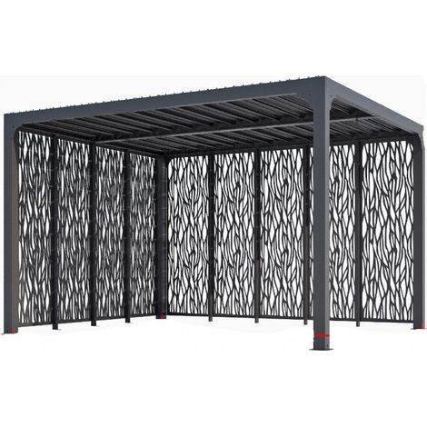 Pergola Bioclimatica 360x300 cm Copertura con Lame Orientabili Manuale (1/3)