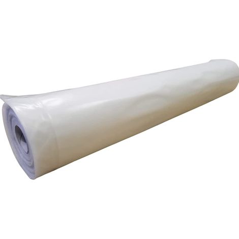 Bâche en Plastique Transparente pour Serre – 6 mm – (3,6 x 8,5 m) – Film en polyéthylène résistant aux UV de 4 Ans, bâche de Serre et Serre à arceaux pour Jardinage (1/5)