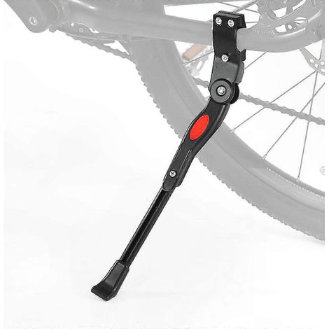 Höhenverstellbarer Fahrradständer, rutschfester Seitenständer aus Aluminium, stabil für E-Bike-Modelle, robuster Stützfuß. (1/5)