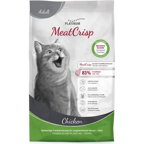 Alimento seco para gatos adultos Platinum con pollo, 3 kg
