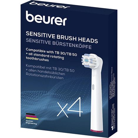 Ersatzköpfe für elektrische Zahnbürste Sensitive 4er Pack