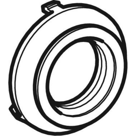Geberit Profildichtung d63 zu Geberit BW-Ablauf mit Druckbetätigung PushControl (1/3)