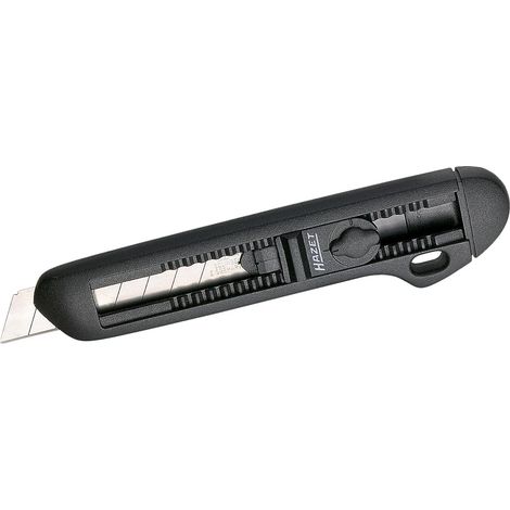 Cutter Couteau 2157 I Couteau universel avec canal de réserve pour lames de rechange I Commande d'une seule main pour la rétraction et le verrouillage de la lame I Longueur : 167 mm''. (1/5)