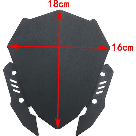 Suitable for Yamaha MT-15 motorcycle modification parts: front windshield cover, dashboard cover, small windshield, decorative cover.