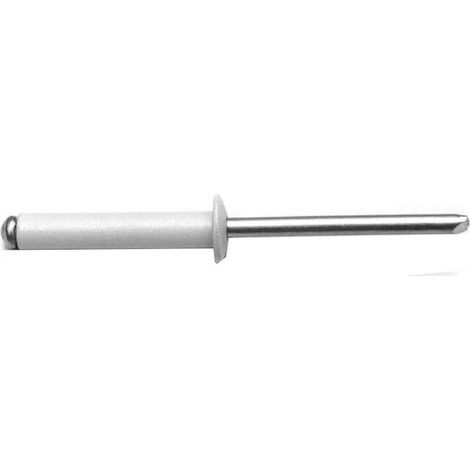 250 Rivets Aveugles Eclatés Tête Large GOSTAR TRS 4 x 16 mm - Aluminium/Acier Blanc 9002 - D-Work