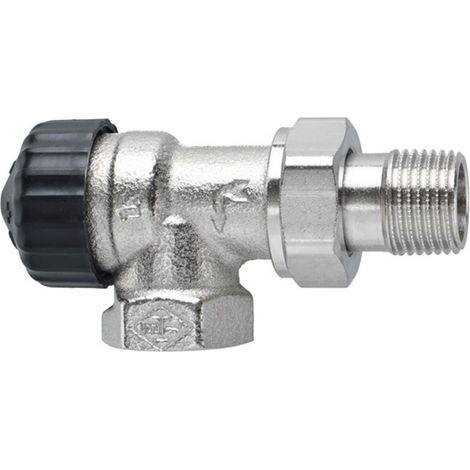 Partie inférieure de valve thermostatique IMI Heimeier inversion sens d'écoulement angle/axial forme 1/2 (1/2)