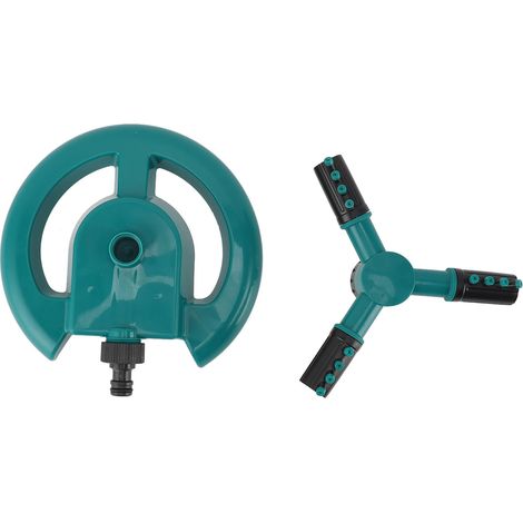 Arroseur de jardin rotatif automatique avec Base G1/2, diamètre Standard, pour pelouse et cour, couverture de grande surface