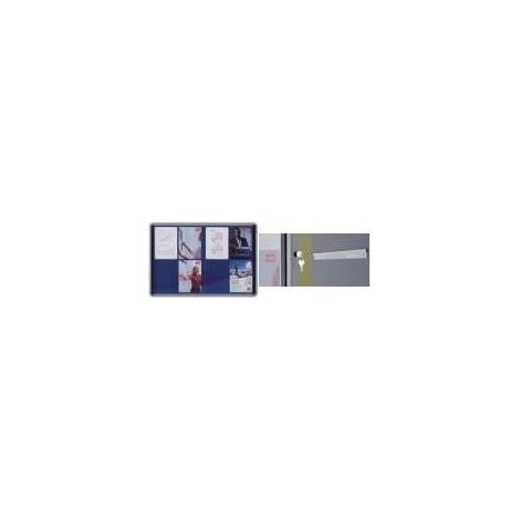 Nobo modernes Wanddisplay blau 92,2 cm
