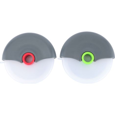 2 lames rondes en acier inoxydable, coupe-pizza multifonction pour cuisine et pâtisserie, accessoire de cuisson (1/5)