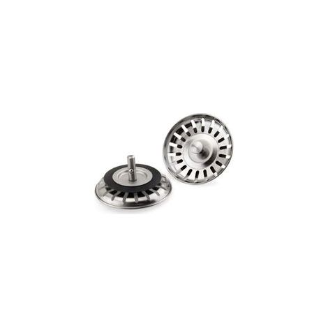 Bouchon de filtre d'évier de cuisine en acier inoxydable couvercle de vidange de 78 mm Bouchon de filtre à ordures de cuisine amélioré 1 bouchon de filtre en acier pour salle de bain (1/5)