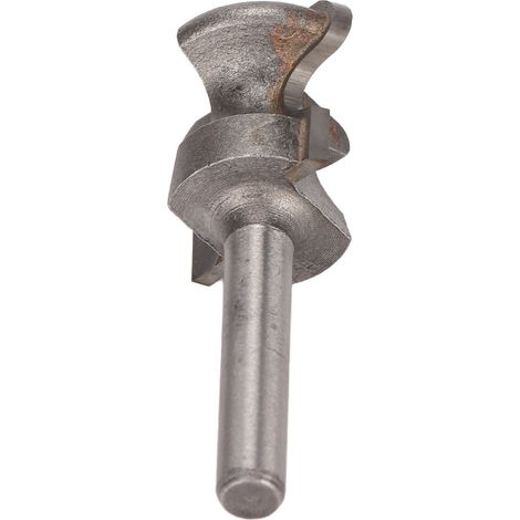 Hartmetall-Schubladengriff, hochpräziser Bogenfräser, hochhart geschliffen, 1/4-Zoll-Rundschaft für Weichholz, 1/4 x 1 (1/5)