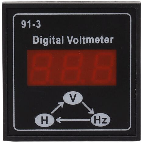 QORVA-Voltmètre numérique 91 3 pour groupe électrogène essence Diesel, accessoires 220V 380V, monophasé, 3 phases