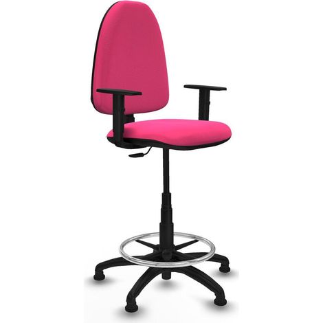 Piqueras y Crespo B1D01RT Silla de Oficina Rosa Alta (1/3)