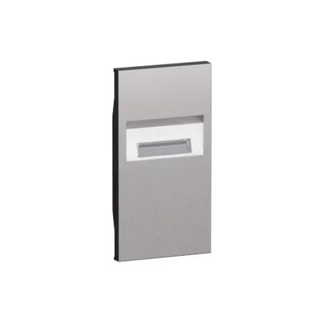 Cover per lampada segnapasso 2 moduli Steel KS71 Bticino Living Now