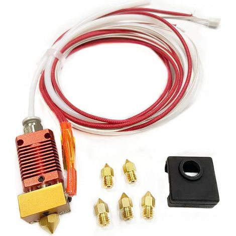 3D-Druckerzubehör für CR10/Ender – 3-Extrusions-Sprühkopf-Hot-End-Kit 24V40W (1/5)