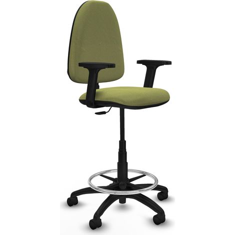 Piqueras y Crespo B2D01RN Chaise de Bureau Verte Ergonomique (1/3)