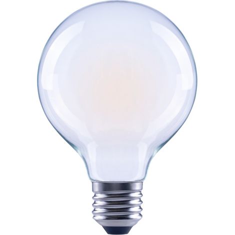 AMPOULE FIL. LED, E27, 470LM REMP. 40W, AMP. GLOBE, G80, MATE, BLC CHD XAVAX (1/4)