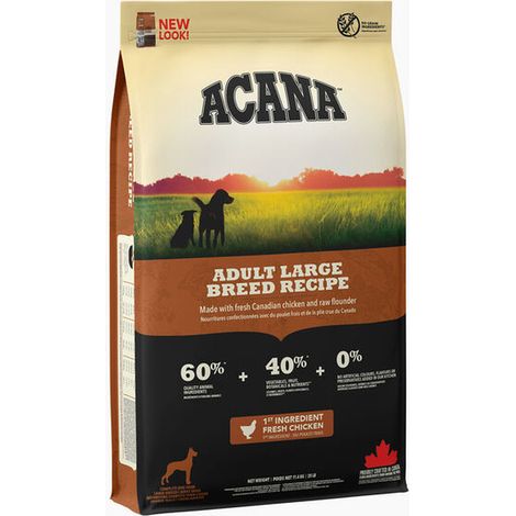 Acana Adult Large Breed Pollo Alimentación Perro Grandes Razas (1/4)