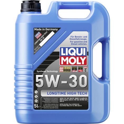 Liqui Moly Motoröl Longtime High Tech SAE 5W-30 5 L Motoröle (1/3)