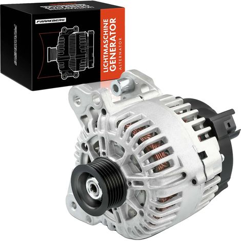 Generador de maquinaria ligera, polea de 50 mm de diámetro, tensión de 14 V, corriente de carga del generador de 110 A, 6 ranuras, montaje directo. (1/5)