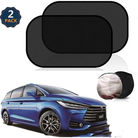Pare-soleil bébé pour voiture, Pare-soleil bébé avec protection UV, Pare-soleil universel pour vitres latérales, 2 pare-soleil auto-adhésifs pour enfants, Ca (1/5)