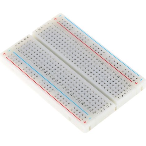 Breadboard 400 Tie Points – Solderless Prototyping Board – Arduino Shield Compatible Project Platform (1/5)
