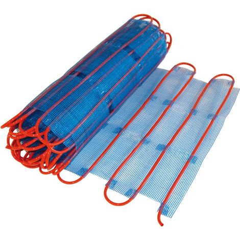 WARMWASSERFUßBODENTEMPERIERUNG HEIZMATTE 2,5M2