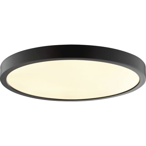 Brilliant LED Deckenleuchte Jade Ø 37,5 x 3,1 cm warmweiß-kaltweiß schwarz