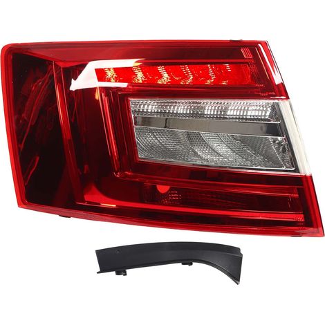 Ensemble de feu arrière de voiture étanche et brillant, feu de freinage arrière de remplacement pour Octavia 5E Facelift 2017 – 2019 Liftback gauche 5E5945111B (1/5)