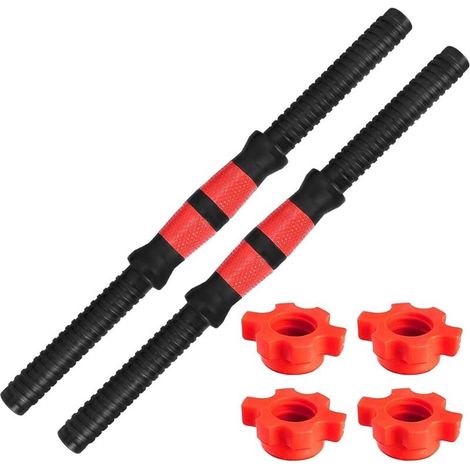 Haltères universelles de 35 cm, lot de deux, haltères de fitness de 35 cm, musculation, entraînement, accessoires pour haltères (1/5)