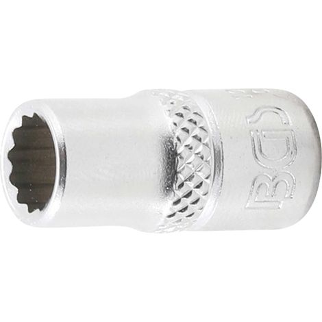 BGS Douille pour clé, douze pans 6,3 mm (1/4") 9/32"
