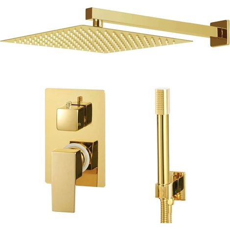 Maison Exclusive - Sistema de ducha acero inoxidable 201 dorado (1/5)