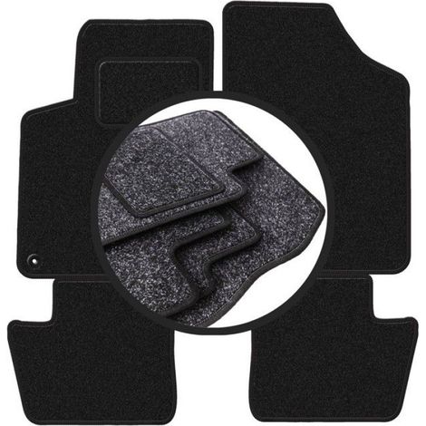 Tapis De Voiture - Polypropylène - Pour Citroën DS4 Berline 2011-2015 - Anthracite - Lot De 4 (1/5)