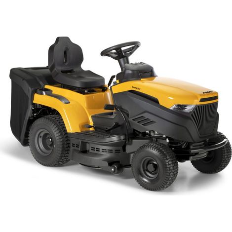 STIGA Estate 384 a Tracteur de Jardin, 414 cc, 84 cm – Bac 200 L, Transmission hydrostatique – Pelouses jusqu'à 3 000 m² (1/5)