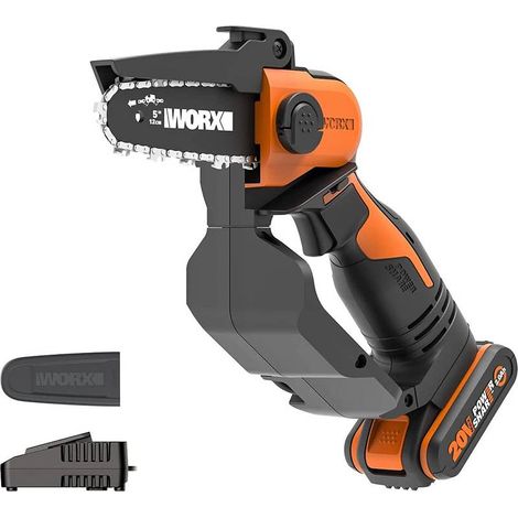 WORX WG324E 20 V Akku-Kettenschere und Ladegerät enthalten (1/10)